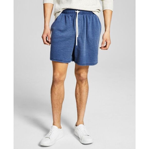 And Now This Men's Regular-Fit French Terry Denim Shorts - Picture 1 of 3